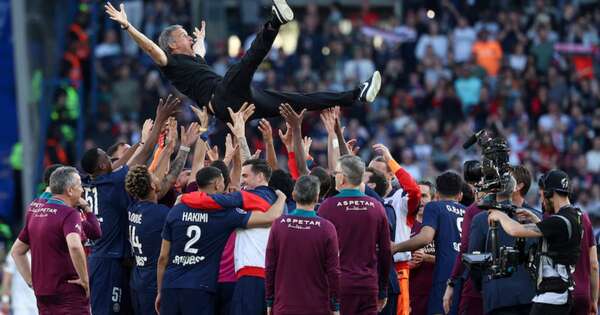 La Nación / El PSG logra su 13.º campeonato francés