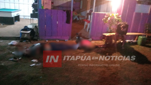 TRIPLE HOMICIDIO EN UNA CANCHA DE ALTO VERÁ 