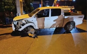 Choque de vehículos dejó a conductores lesionados