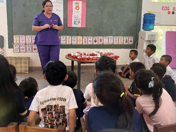 Promueven la salud bucal en Bella Vista Norte, Amambay - .::Agencia IP::.