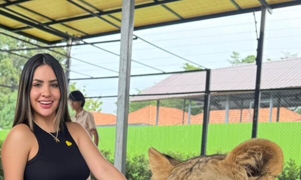 “Fue de las experiencias más locas y bonitas que viví”, dijo Rocio Benítez tras visitar a los leones