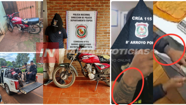 TRAS ROBO ALLANARON UNA VIVIENDA Y DETUVIERON A UN SOSPECHOSO