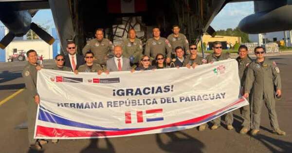 La Nación / Gobierno de Paraguay donó a Perú 250.000 unidades de suero fisiológico