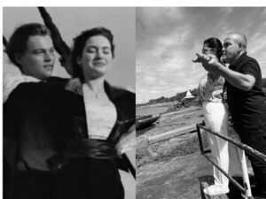 Senador Bachi recreó icónica escena de Titanic con su doña