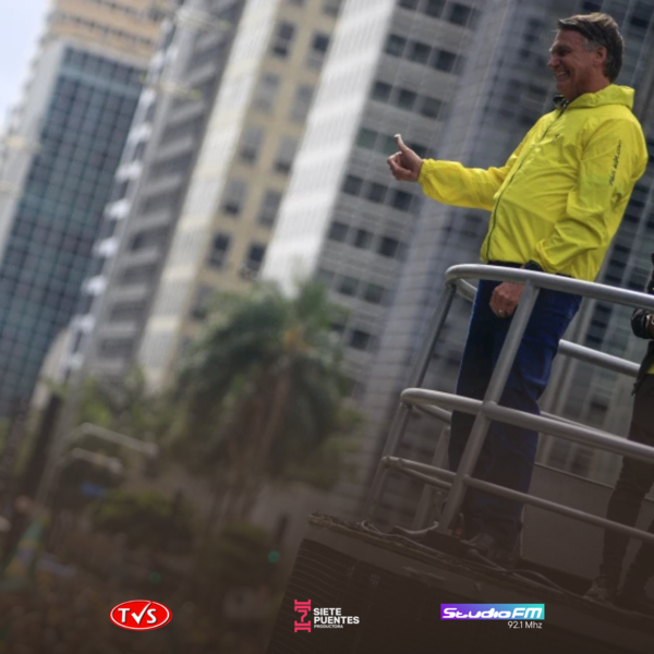 BOLSONARO LIDERA MANIFESTACIÓN EN SÃO PAULO TRAS SER ACUSADO DE PLANEAR UN GOLPE DE ESTADO - TVS