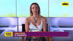 Cami Flecha, la artista que hace vibrar al público con sus mezclas - Pase Total - ABC Color