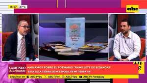 José Alonso Navarro presenta “Ramillete de Biznagas”, un poemario cargado de emociones - Un Mundo Alucinante - ABC Color