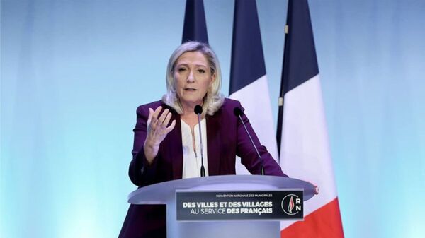 Marine Le Pen denuncia persecución política: “No ha sido una decisión de la Justicia, ha sido una decisión política”