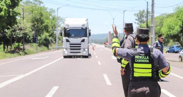 Semana Santa: Patrulla Caminera inicia operativo especial el domingo 13 de abril