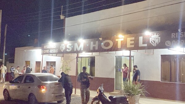 Malandros atacaron hotel céntrico de Concepción y pelaron a clientes