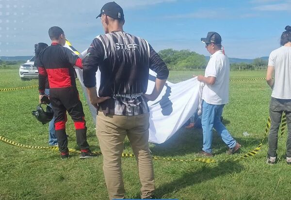 CONMOCIÓN POR MUERTE DE EXPERTO PARACAIDISTA TRAS REALIZAR UN SALTO EN YPACARAÍ