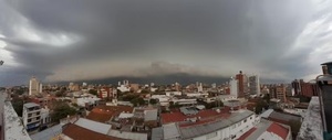 Semana arranca con lluvias, vientos del sur y ambiente inestable