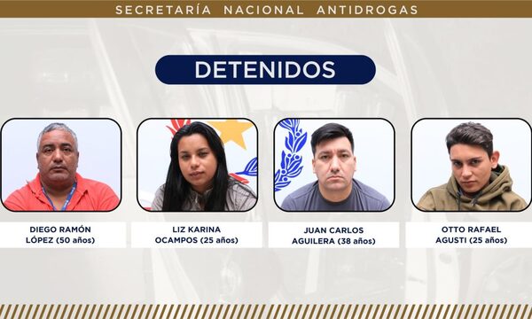 SENAD detiene a proveedores de marihuana skunk para el mercado Central