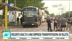 Violento asalto a empresa de fertilizantes en Villeta: 11 detenidos