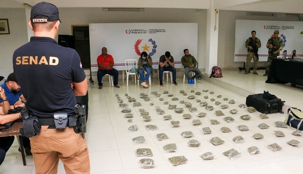 SENAD detiene a proveedores de marihuana skunk para el mercado Central