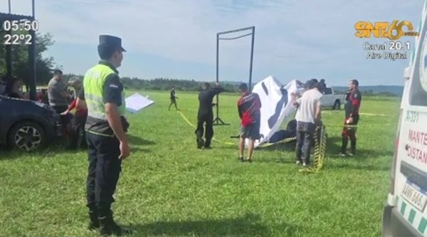 Paracaidista muere durante práctica en Ypacaraí - SNT