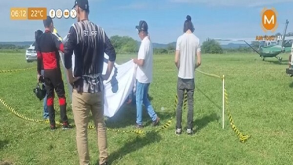 Maniobra indebida termina con la muerte de reconocido paracaidista