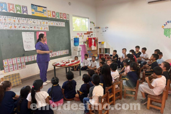 Caries Cero: Departamento de Odontología de la XIII Región Sanitaria realizó actividades sobre cuidado dental en Bella Vista Norte - El Nordestino