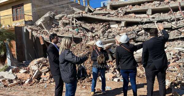 La Nación / Tragedia en Encarnación: plano del edificio colapsado no tendría firma del ingeniero