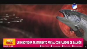 Innovador tratamiento facial con fluidos de salmón