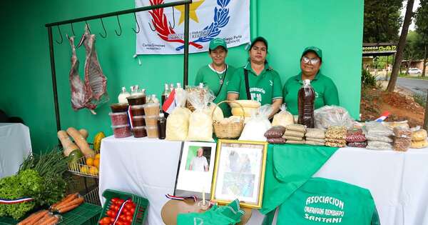 La Nación / Inauguran local para feriantes de la agricultura familiar en Santaní