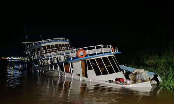 Rescate en el río Paraguay: yate se hunde con 13 personas a bordo - OviedoPress