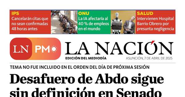 La Nación / LN PM: edición del 7 de abril