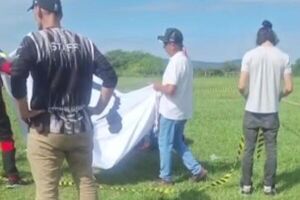 Paracaidista muere durante práctica en Ypacaraí - SNT