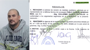 Mantienen prisión preventiva de Pablo Benegas, acusado por abuso sexual en niños