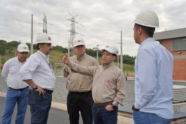 ANDE avanza hacia la “culminación total” de la Subestación Valenzuela de 500 kV
