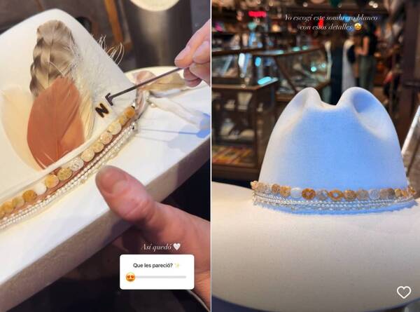 Nadia mostró que tiene sombrero: en sus “vacas” por yanquilanda, ya parece vaquera