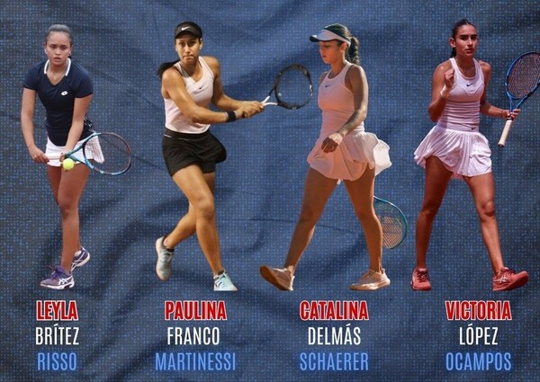 El team Paraguay debuta ante el local en la Billie Jean King Cup en Guadalajara