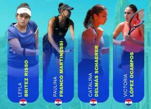 Tenis: Team Paraguay femenino, al desafío de la Billie Jean King Cup desde este martes - Polideportivo - ABC Color