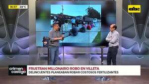 Frustran millonario robo en Villeta: “Diez personas estarían más comprometidas”, dice el fiscal - Crimen y castigo - ABC Color