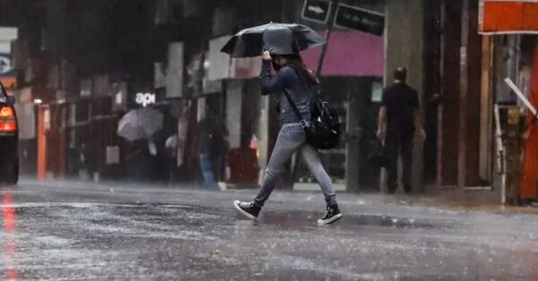 Atención porque se anuncian lluvias y tormentas eléctricas