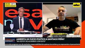 ¿Amerita juicio político a Peña?: “tiene que ser un instrumento de última ratio”, dice diputado - Mesa de Periodistas - ABC Color