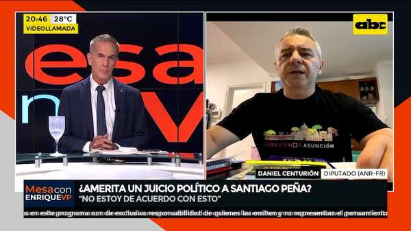 ¿Amerita juicio político a Peña?: “tiene que ser un instrumento de última ratio”, dice diputado - Mesa de Periodistas - ABC Color