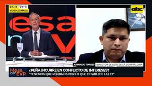 ¿Peña incurre en conflicto de intereses?: esto dice la Contraloría - Mesa de Periodistas - ABC Color