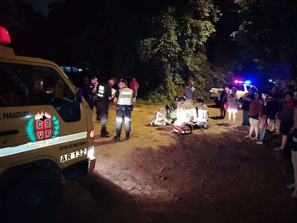 Violento asalto en San Antonio: Moto Bolt y pasajero baleados por delincuentes - Policiales - ABC Color