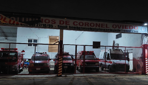 Denuncian decidia y omisión de auxilio en el Cuerpo de Bomberos Voluntarios Rojos - Noticiero Paraguay