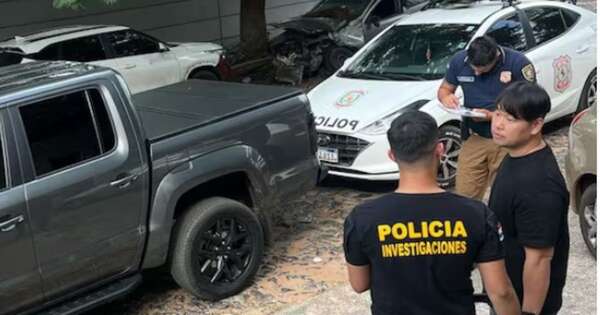La Nación / Roban una pistola y equipos electrónicos de una camioneta sobre la avenida España