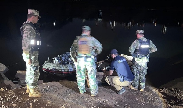 Detectan marihuana «Skunk» durante patrullas fluviales en Presidente Franco