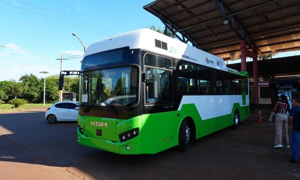 Hernandarias contará con un bus eléctrico