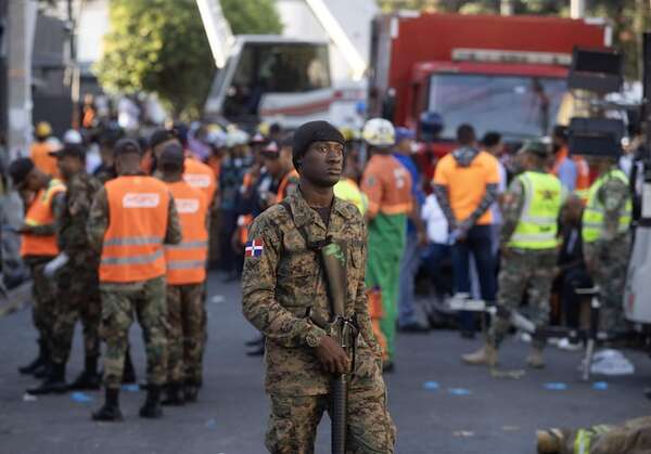 Al menos 15 muertos tras colapso del techo de una discoteca en República Dominicana - Mundo - ABC Color