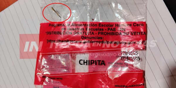 BELLA VISTA: ALUMNO CASI TRAGA UNA AGUJA DENTRO DE LA MERIENDA ENTREGADA