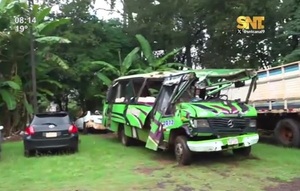 Comisario René Osorio explica causas del accidente entre ómnibus y camión - SNT
