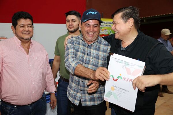 La titulación de tierras incide en el aumento del 40% de la productividad en el campo
