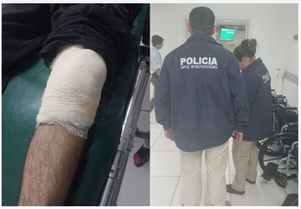 Asaltantes balearon a motobolt y pasajero en San Antonio