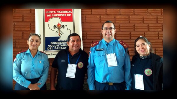 Víctor Zacarías reelecto para su tercer mandato en la dirección del Cuerpo de Bomberos Voluntarios de Cambyreta