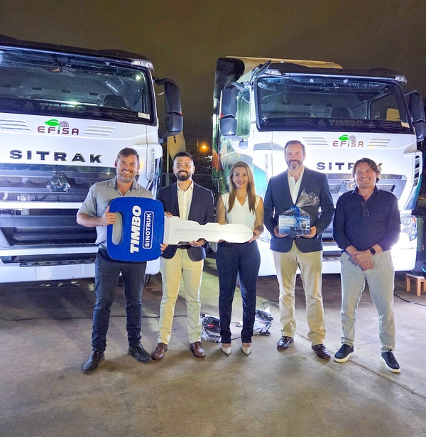 Grupo TIMBO entregó importante flota de equipos a EFISA para fortalecer sus operaciones en el rubro forestal en Paraguay
